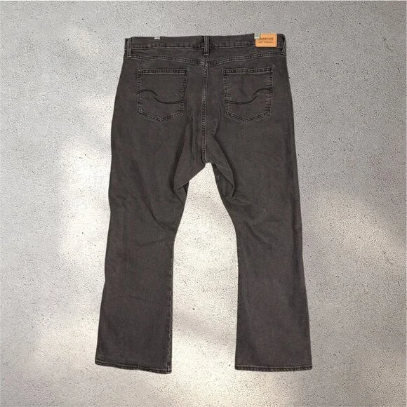 Levi’s Signature High-Rise Kick Boot Jeans Women’s 18 W34 Gray Y2K - Picture 2 of 9